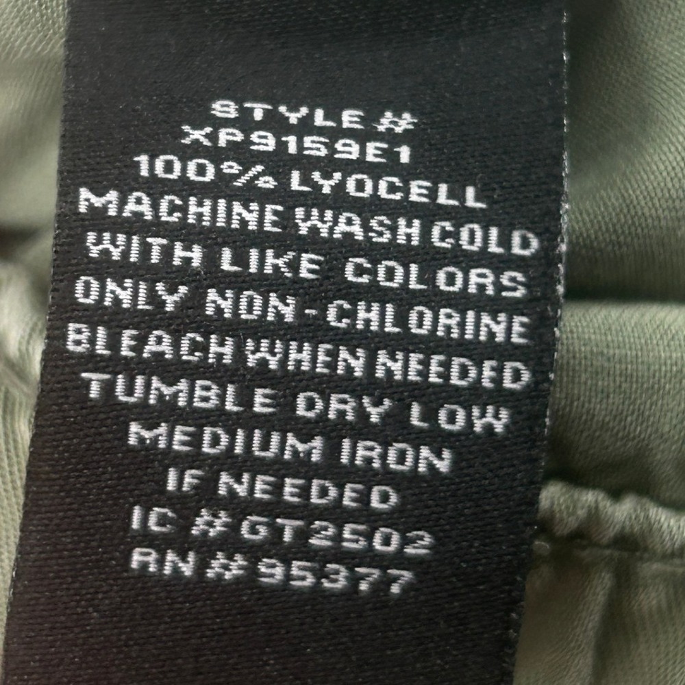 Sanctuary Lyocell Drawstring Utility Jogger Pants Olive Green Medium - Picture 7 of 9